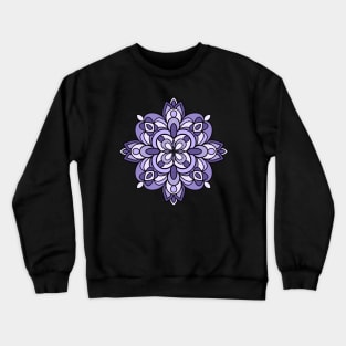 Purple Mandala Crewneck Sweatshirt